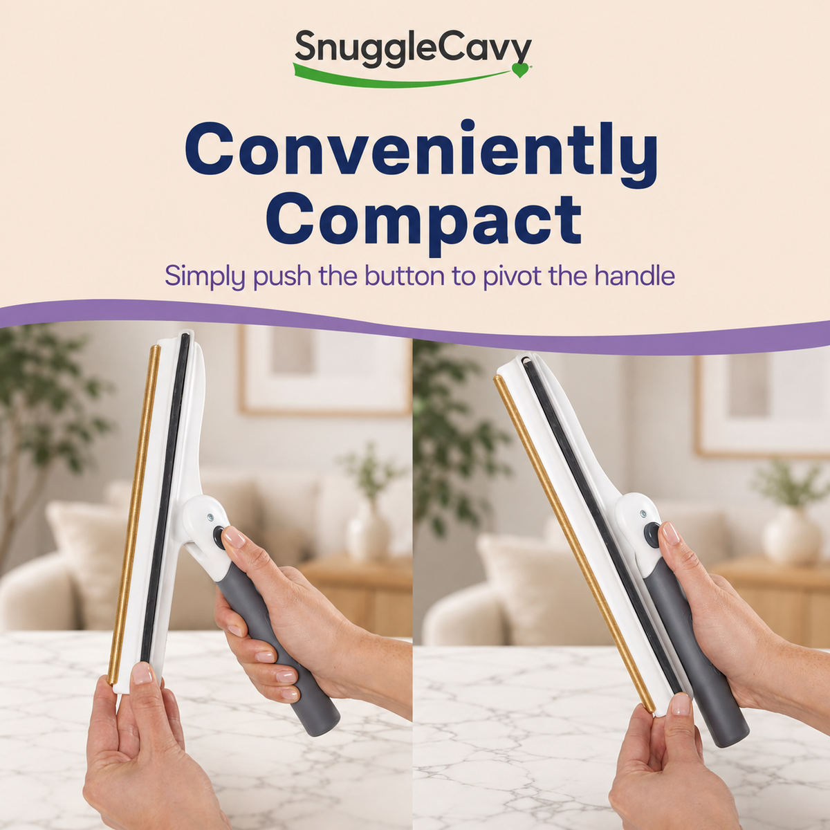 Dual-Sided Pet Hair Remover Tool